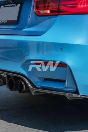 Crafted BMW F8x M3 M4 Kholen Style CF Rear Diffuser bmwf8x034