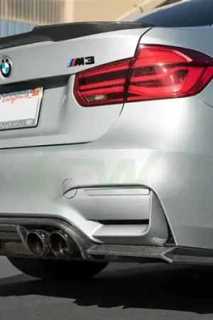 Hassle-Free Returns BMW F8X M3 M4 Exotics Style Carbon Fiber Diffuser bmwf8x025