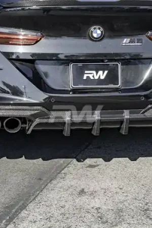 Limited Time BMW F91 F92 F93 M8 SQ Style Carbon Fiber Diffuser bmwF91014