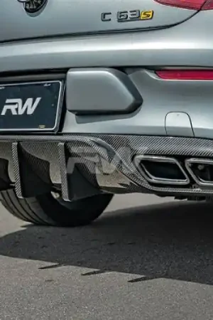 Mercedes W205 C63/C63S Coupe DTM CF Rear Diffuser mercw20526 Warranty Included