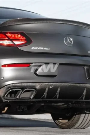 Budget Mercedes W205 C63/C63S Coupe 19+ CF Diffuser mercw20542