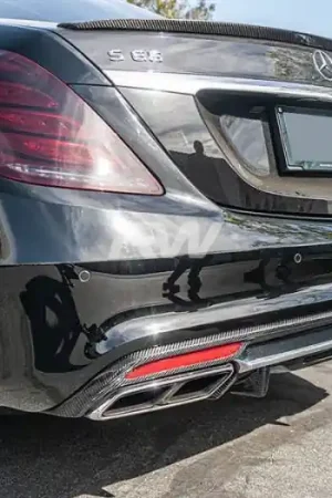Viral Mercedes W222 S63 Carbon Fiber Rear Diffuser mercw22202