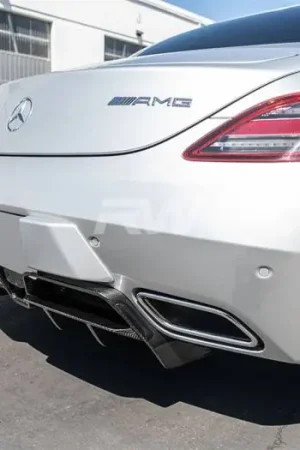 Mercedes SLS Renn Style Carbon Fiber Diffuser mercsls01 Price Drop