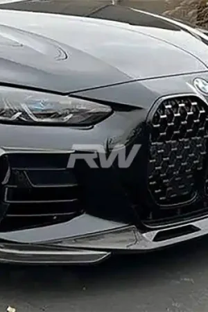 Latest BMW G22 G23 Carbon Fiber Front Duct Trims bmwg22018