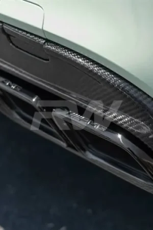 Mercedes C63 AMG Style Chrome/Black Exhaust Tips mercw20531 Fresh Stock