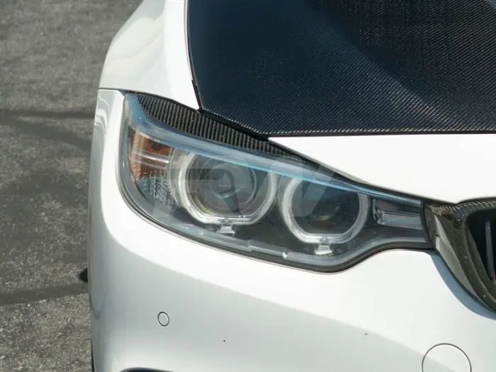 Exclusive BMW F30 F31 Carbon Fiber Eyelids bmwf30011