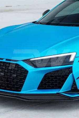 Shop Now Audi R8 4S Facelift Carbon Fiber Front Lip Spoiler 2019+ audir809