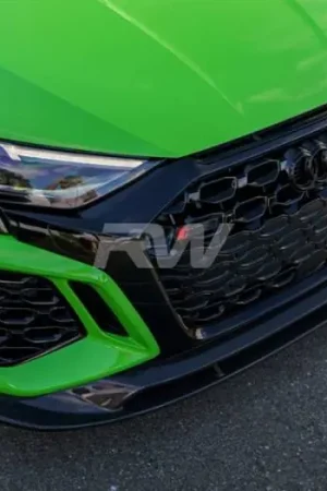 Audi RS3 8Y Carbon Fiber Front Lip Spoiler audirs38y01 Top Pick