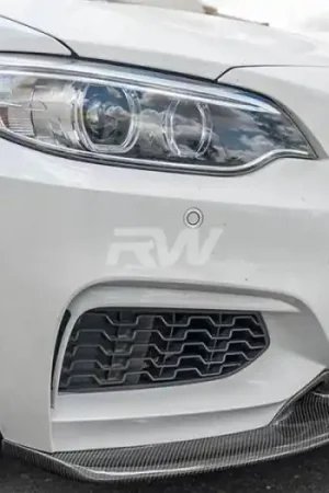 Secure Checkout BMW F22 F23 Exotics Style CF Front Lip Spoiler bmwf22014