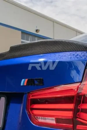 Get Yours BMW F30 F80 M3 CS Style Carbon Fiber Trunk Spoiler bmwf80003