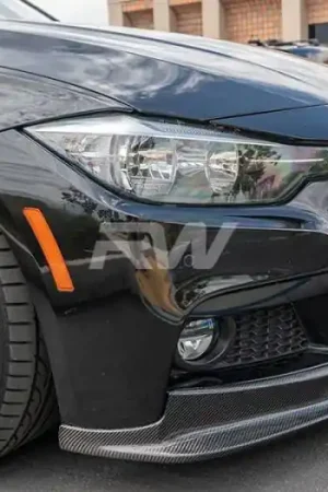 BMW F30 F31 3D Style Carbon Fiber Front Lip bmwf30040 Secure Checkout