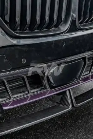 BMW G05 X5 LCI OEM Style CF Center Bumper Trim bmwg05016 Certified