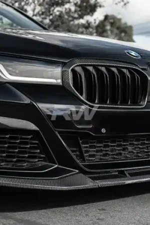 BMW G30 LCI Carbon Fiber Front Lip Spoiler bmwg30027 Wholesale