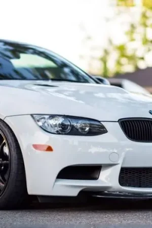 BMW E9X M3 CRT Style Carbon Fiber Lip Spoiler bmwe9xm322 Same Day Shipping