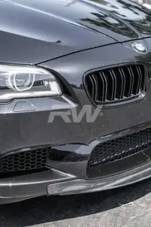 BMW F10 M5 Center Carbon Fiber Front Lip Spoiler bmwf10037 One Day Deal