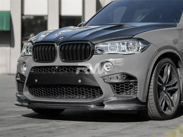 Modern BMW F85 X5M/F86 X6M 3D Style Carbon Fiber Lip bmwf8502