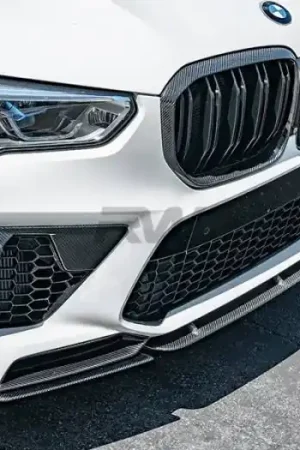 Viral BMW F95 X5M Carbon Fiber Front Lip Spoiler bmwf9504