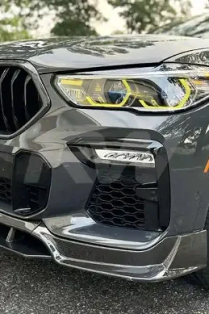 BMW G06 X6 Carbon Fiber Front Lip Spoiler bmwg06008 Limited Time