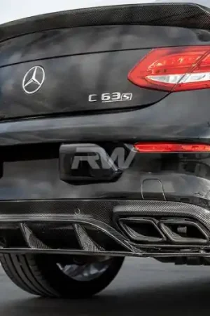 Fan Favorite Mercedes W205 C63 Coupe ED1 Style CF Diffuser mercw20528