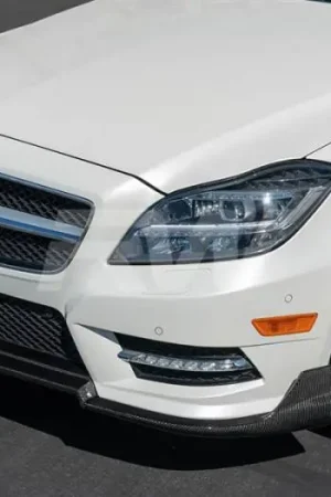 Crafted Mercedes W218 CLS Renn Style Carbon Fiber Front Lip mercw21809