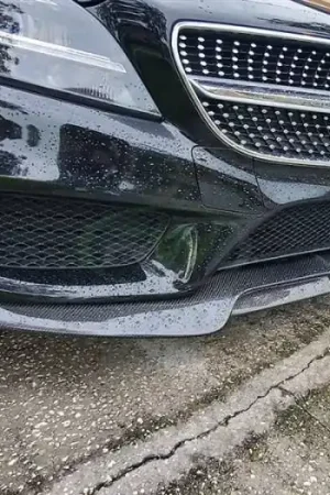 Trending Mercedes W218 CLS 15-17 Sport Carbon Fiber Front Lip mercw21811