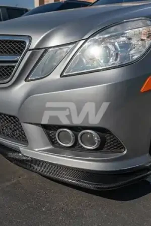 Mercedes E350 E550 Godhand Style Carbon Fiber Lip Spoiler mercw21203 Place Order