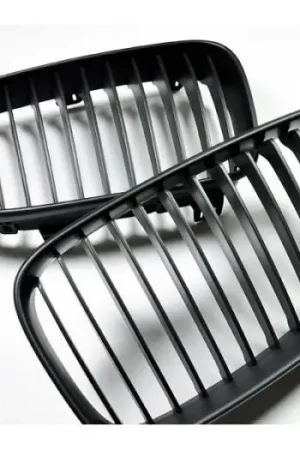 BMW E82 E88 Matte Black Grilles bmwe82011 New Release