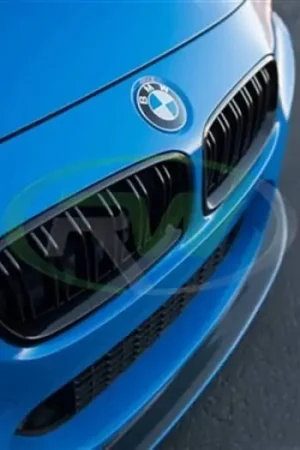 Handmade BMW F30 F31 Double Slat Gloss Black Grilles bmwf30028
