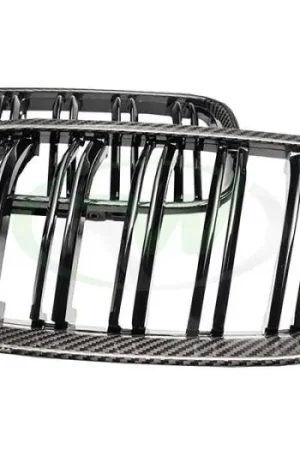 BMW E92 E93 Carbon Fiber Double Slat Grilles bmwe92009 Mega Sale