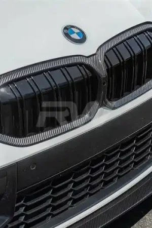 BMW G20 3-Series Dual-Slat Carbon Fiber Grilles Pre-LCI bmwg20042-1 Time-Limited