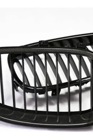 Top Pick BMW E60 E61 Carbon Fiber Kidney Grilles bmwe60001