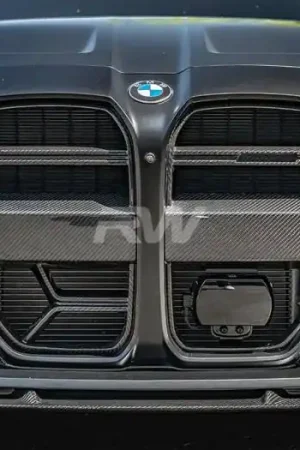 BMW G8x CSL CF Grille With traffic Assistant + Black Mesh bmwg8x06-4 Original