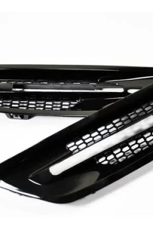 BMW F10 M5 Gloss Black Fender Grilles bmwf10029 Buy Today