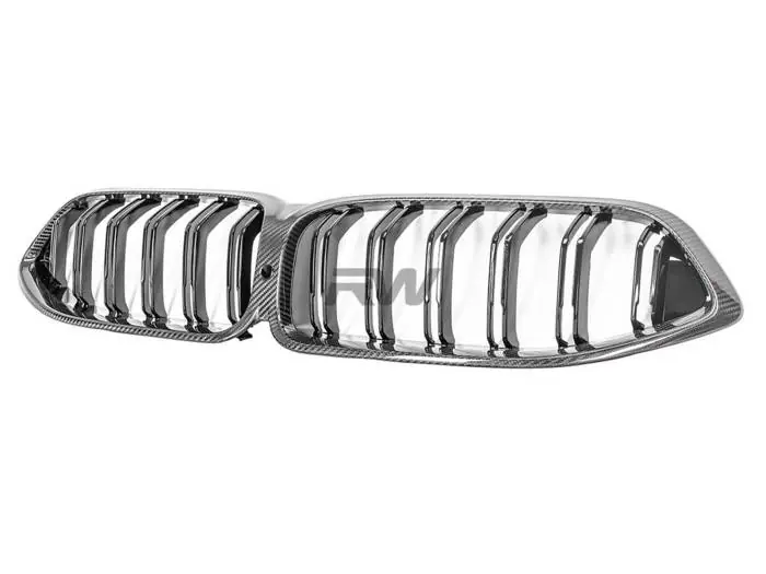 BMW G14 G15 G16 Dual Slat CF Grille 2019-2022 Pre LCI 8-Series bmwf91011-1 Limited Offer