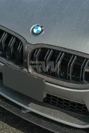 BMW F91 F92 F93 M8 Carbon Fiber Grille Surrounds wo/Camera bmwf9101-2 Brand New