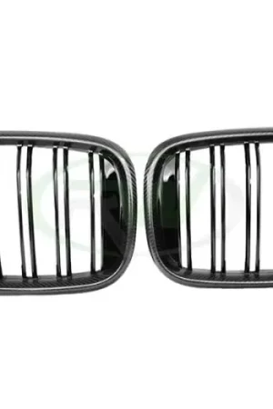 BMW G01 G02 F97 F98 Pre LCI Dual Slat CF Grilles bmwg01013 Reduced Price