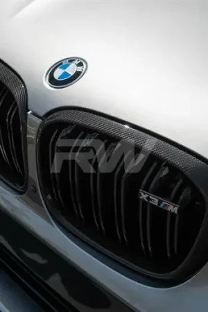 Limited Time BMW F97 X3M F98 X4M Carbon Fiber Grille Surrounds bmwf97001