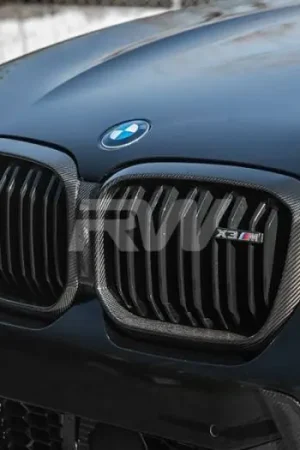 BMW F97 X3M/F98 X4M LCI Carbon Fiber Grille Surround bmwf97010 Holiday Sale