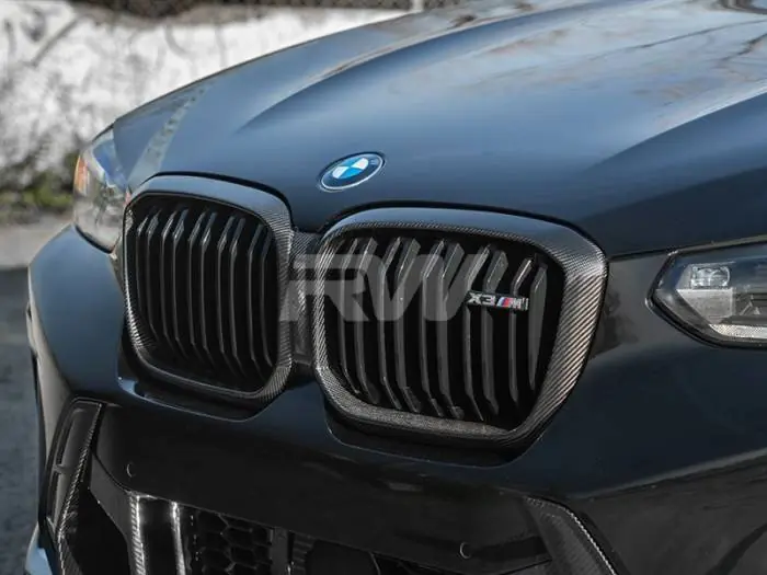 BMW F97 X3M/F98 X4M LCI Carbon Fiber Grille Surround bmwf97010 Holiday Sale