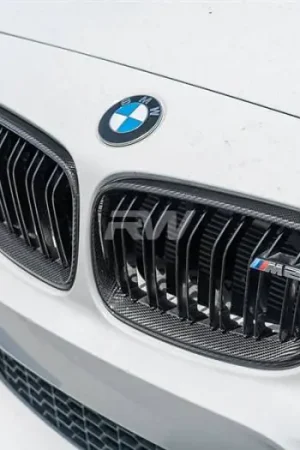 BMW F22 F23 F87 Carbon Fiber Grille Surrounds bmwf22020 Worldwide Shipping