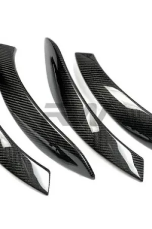 BMW F80 M3 Carbon Fiber Door Grip Handle Trims - Front and Rear bmwf8x069-2 Don’t Miss Out