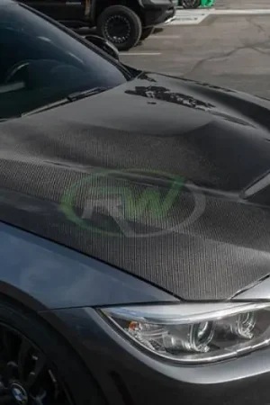 Premium BMW F30/F32 GTS Style Carbon Fiber Hood bmwf30041