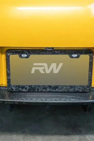 Buy Today Forged Carbon License Plate Frame (US) CFframe-1