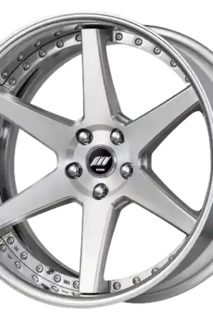 Work Zeast Black Label Bst1 5x112 20x8.5+38 W Disk Brush Silver Clear Professional Grade