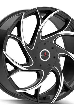 Ignite Inferno 5x112/5x115 24x8.5 +35 Gloss Black Milled Trusted Brand
