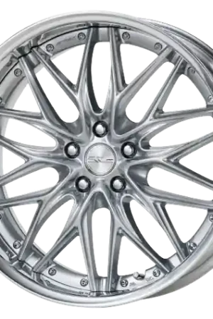 Premium Work Schwert Quell 5x112 21x12.5+30 O Disk Silky Rich Silver