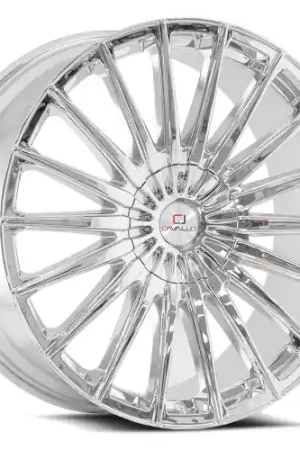 Cavallo CLV-34 5x112/5x114.3 22x8.5 +38 Nano Chrome Brand New