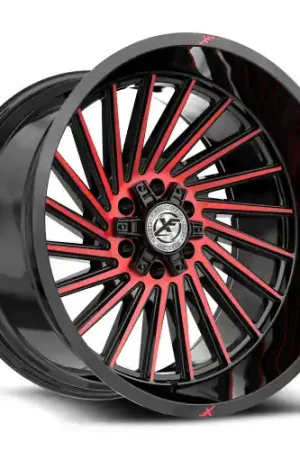 Save Now XF Off-Road XF-239 6x135/6x139.7 20x9 +0 Gloss Black & Red Machined