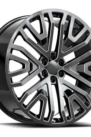 O.E. Revolution G-14 6x139.7 24x10 +31 Gloss Black & Milled Trusted Brand