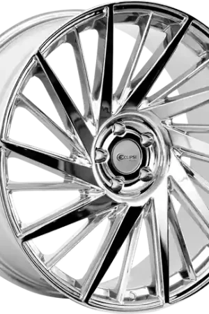 ECLIPSE 105 5X114.3 24x9 +30 CHROME New Release